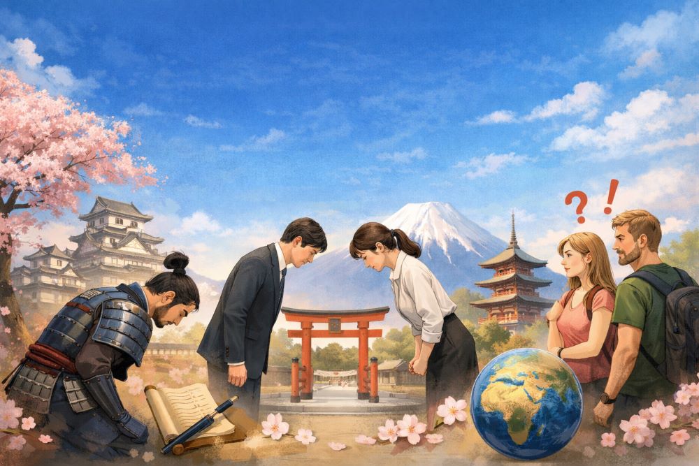 なぜ日本人はお辞儀をするのか？