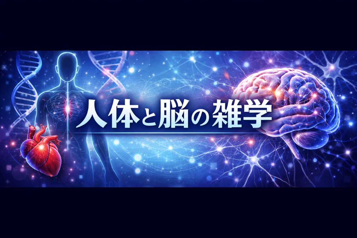 人体と脳の雑学｜雑学で学ぶ人体・脳・健康の不思議